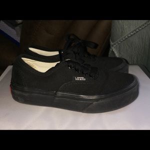 Vans size 11 kids